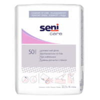 Seni Care Waschhandschuh mit Folie 50 St  00603968