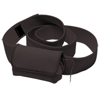 MiniMed Bauchgurt mit Bauchtasche schwarz  10356181