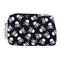 Breparat Pumpentasche Totenkopf schwarz  11552665